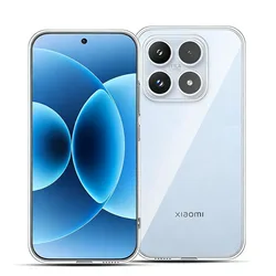 Ultra Thin Crystal Clear Silicone Phone Case Cover - Xiaomi 15s pro