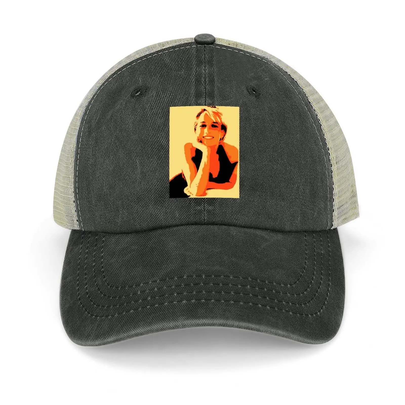 

Princess Diana - Pop Art Cowboy Hat Ball Cap foam party Hat Trucker Cap tea Hat Trucker Hats For Men Women's