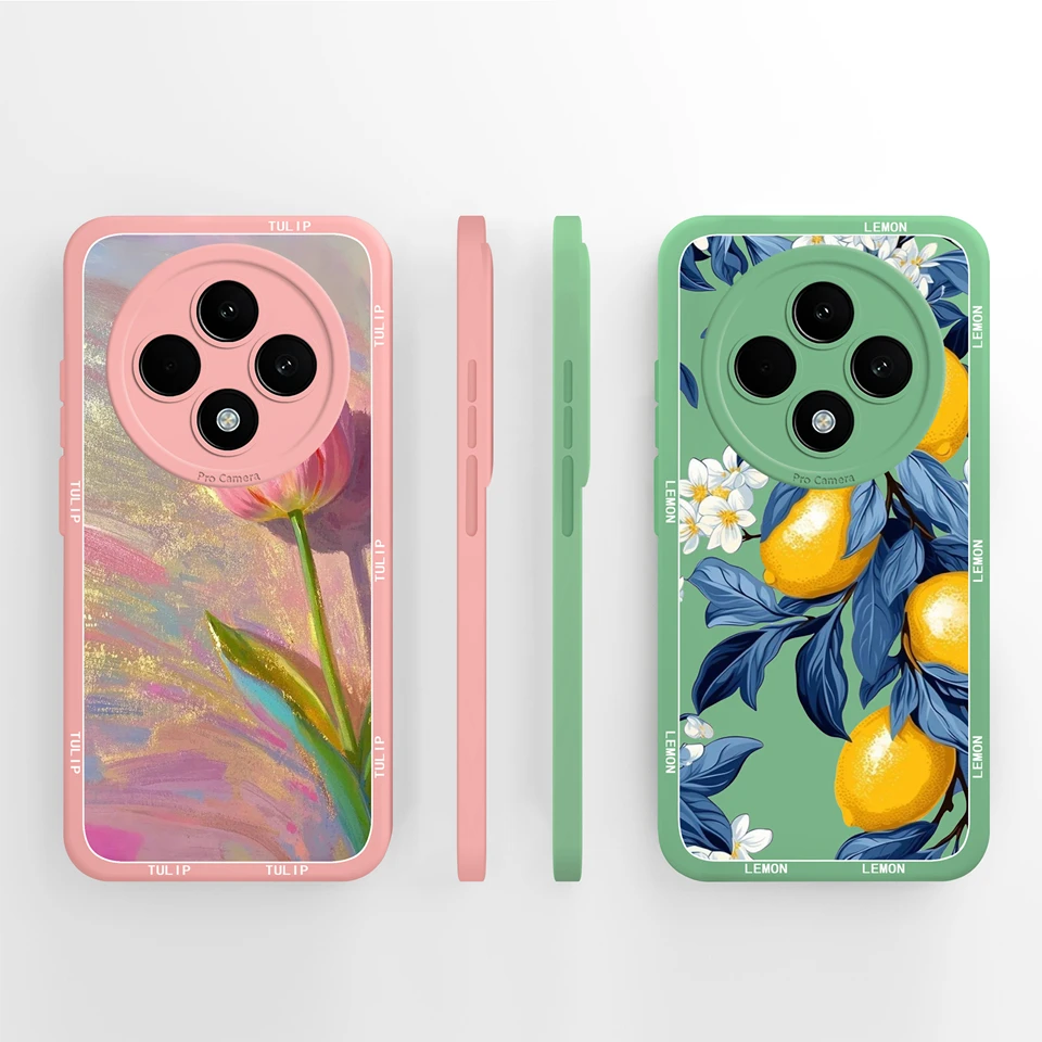 Colorful Butterfly Flower Aesthetic Phone Case - Anti-Fall Protective Shell