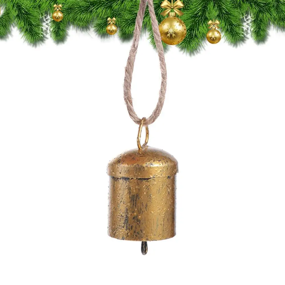 Wide Use Hanging Bells Bells Clear Sound Loud Wind Chime Thickened Metal Grazing Bells Garden