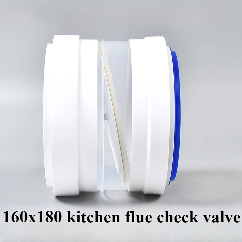 Pipe Exhaust Fan Check Valve Round PVC Range Hoods Backdraft Damper Air Duct Ventilation Grill for Bathroom Kitchen Accessories