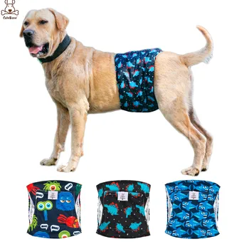 Reusable Male Dog Belly Bands Doggie Diaper 1