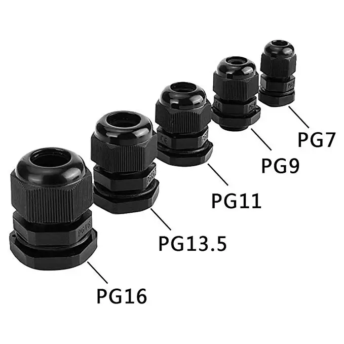 ip68 cable gland joint PG19 wire glanding Waterproof connector Grand Head for wire cable