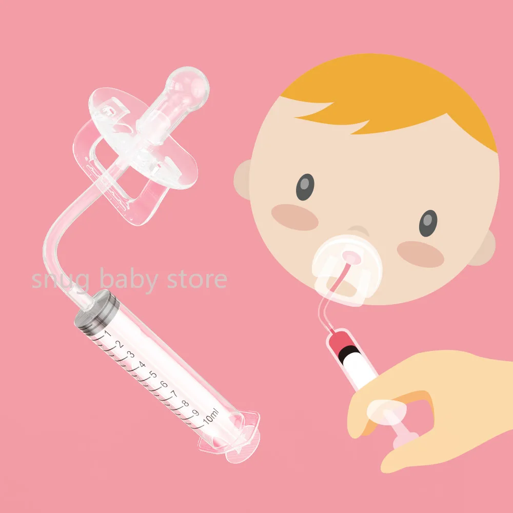  Dropper 분배기 투명 젖꼭지 스마트 의학 디스펜서 바늘 피더 짜기 의학 아이 먹이기구