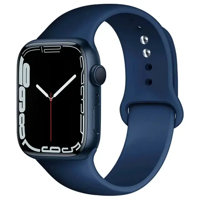 Silicone Band For Apple Watch strap 46mm 44mm 45mm 40mm 41mm 42-38mm 49mm sport bracelet iwatch series 11 10 9 8 7 6 5 SE Ultra3 - Image 29