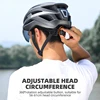 WEST BIKING Cycling Helmet With LED Light Goggles Photochromic Lens Bicycle Helmet Men Safe Cap MTB Road Bike Motorcycle Helmet 5