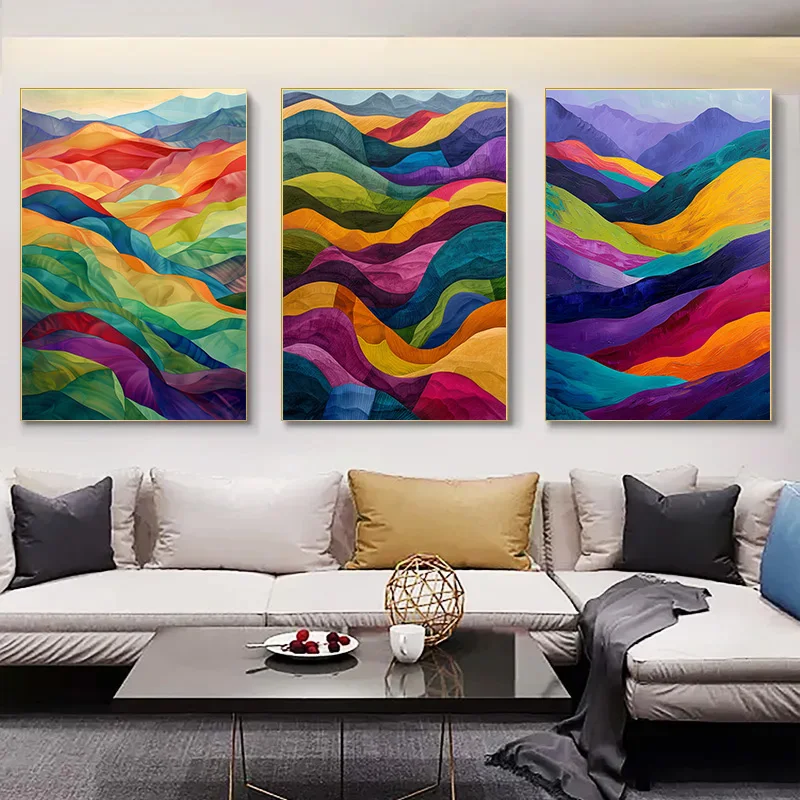 

Decorative Paintings 1pcs Decoration Pictures Room Wall Stickers Decoration Home and Rich Colors Decor for Room Abstract Posters