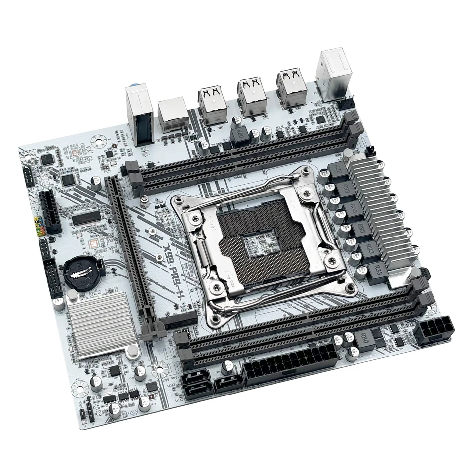 Kit Scheda Madre X99 LGA2011-3 Con CPU E 16GB RAM DDR4 ECC - Supporto NVMe