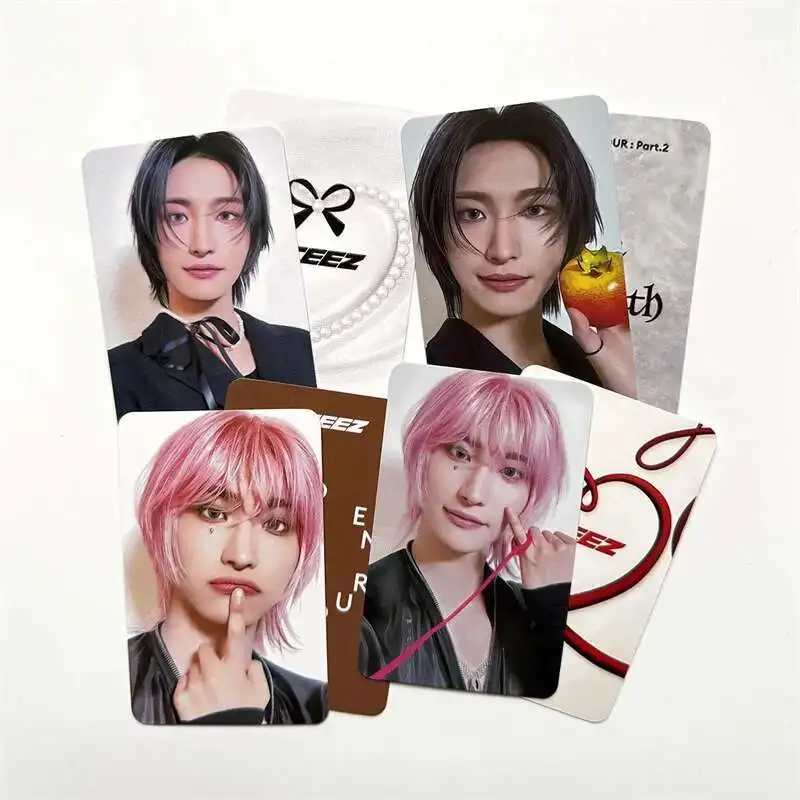 4pcs/set ATEEZ Album LOMO Cards