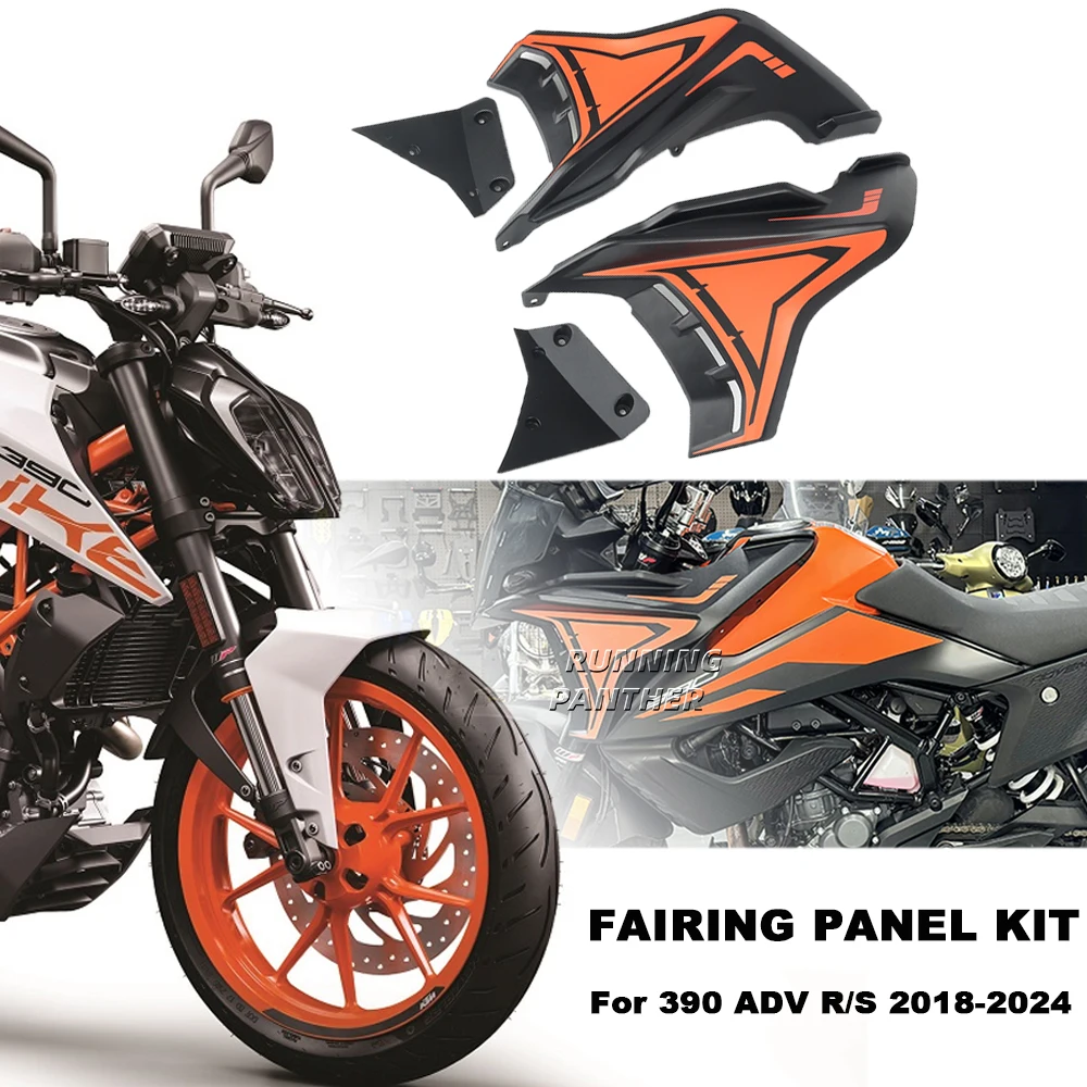 Motorrad-Frontverkleidungen, Seitenteile, Verkleidungsset für 390 ADV Adventure 2020–2024