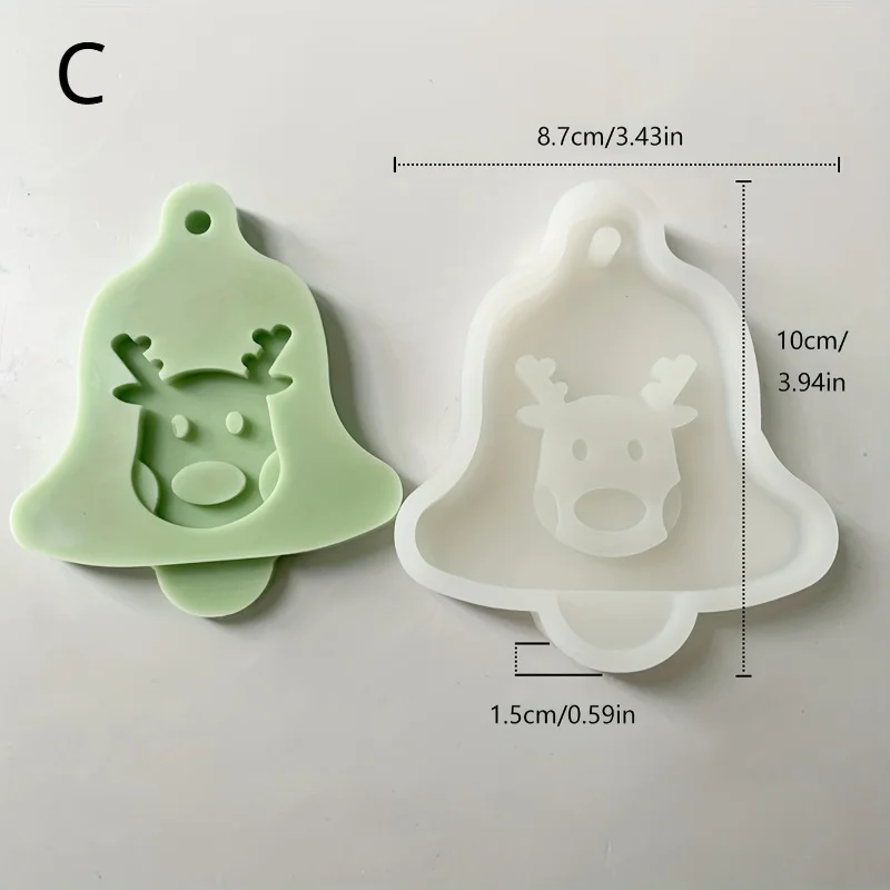 1pc 3D Fondant Mold For DIY Pudding Chocolate Candy Desserts Gummy Handmade Soap Aromatherapy Candle Plaster Polymer Clay