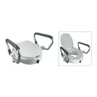 Medical Physical Therapy And Rehabilitation Equipment Adjustable Raised Toilet Seat With Armrest For Older People 1