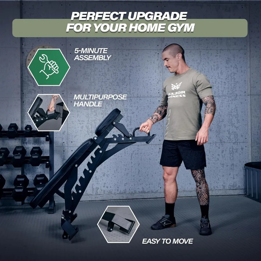 Adjustable Strength Training Bench 6