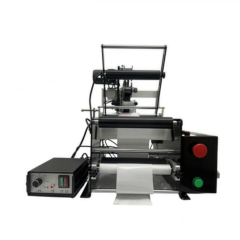 ZST-W02256S Semi-Automatic Electric Labeling Machine for round Bottles Best Pric