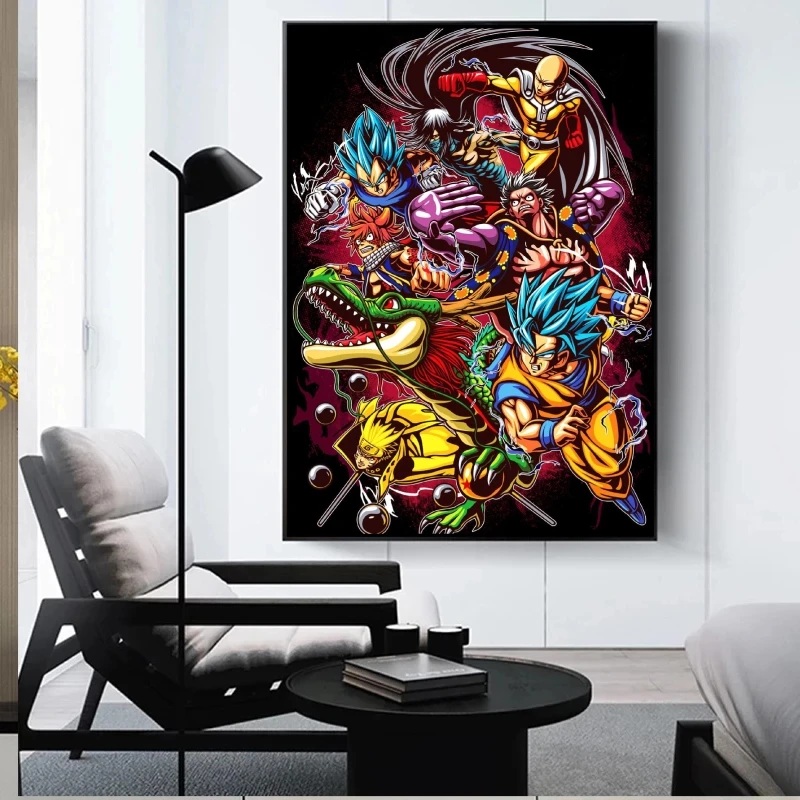 

Anime Posters Dragon Ball KaKarot Cuadros Best Gift Decoration Paintings Wall Art Comics Pictures Room Home Children Gifts