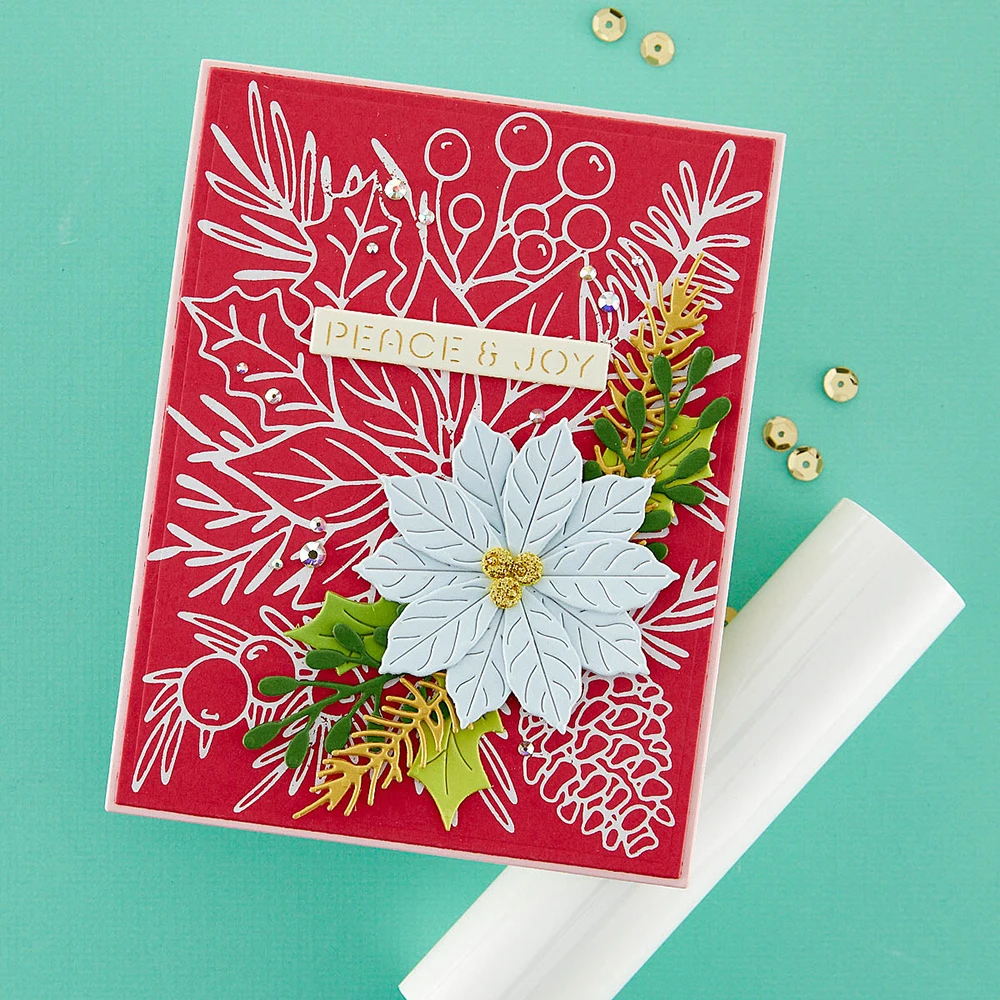 Blooming Flowers Metal Cutting Dies for DIY Crafts