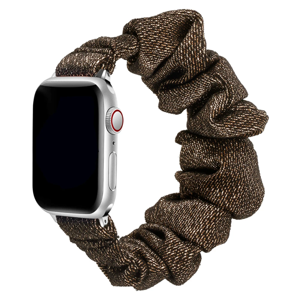 Leopard Print Elastic Nylon Watch Strap Bracelet