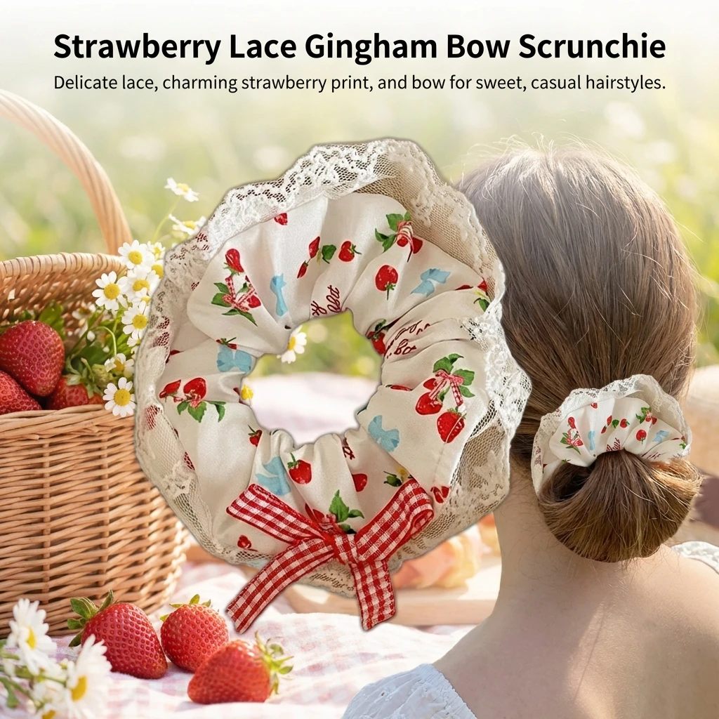 Elegant Women's Bowknot Hair Ties - Soft, Durable Headband Scrunchie for Daily and Special Occasions