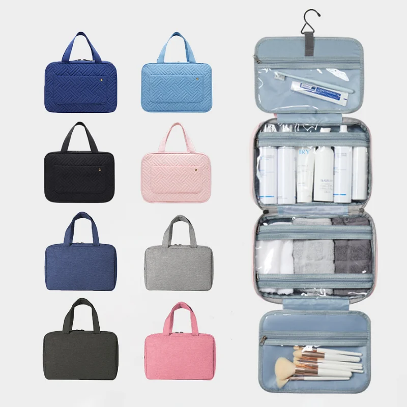 Travel Wash Bag Men Womens Toiletry Organizer | Bathroom Accessories ...