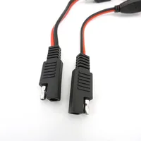 Panneau solaire 1 SAE à 2 SAE, tête de répartiteur, connecteur d'extension d'alimentation, câble adaptateur de batterie, connexion rapide, déconnexion 10A 20A 4
