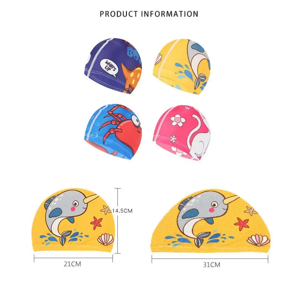Kids Swim Caps 2-12 Years Old