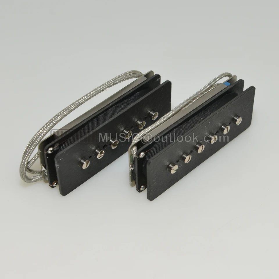 A Set Vintage P90 Alnico 2 Magnet Electric Guitar Pickup Overwound