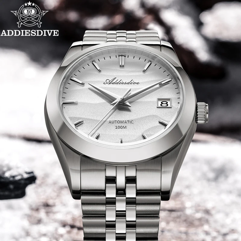 ADDIESDIVE Watch New NH35 Automatic Sapphire Glass 100m