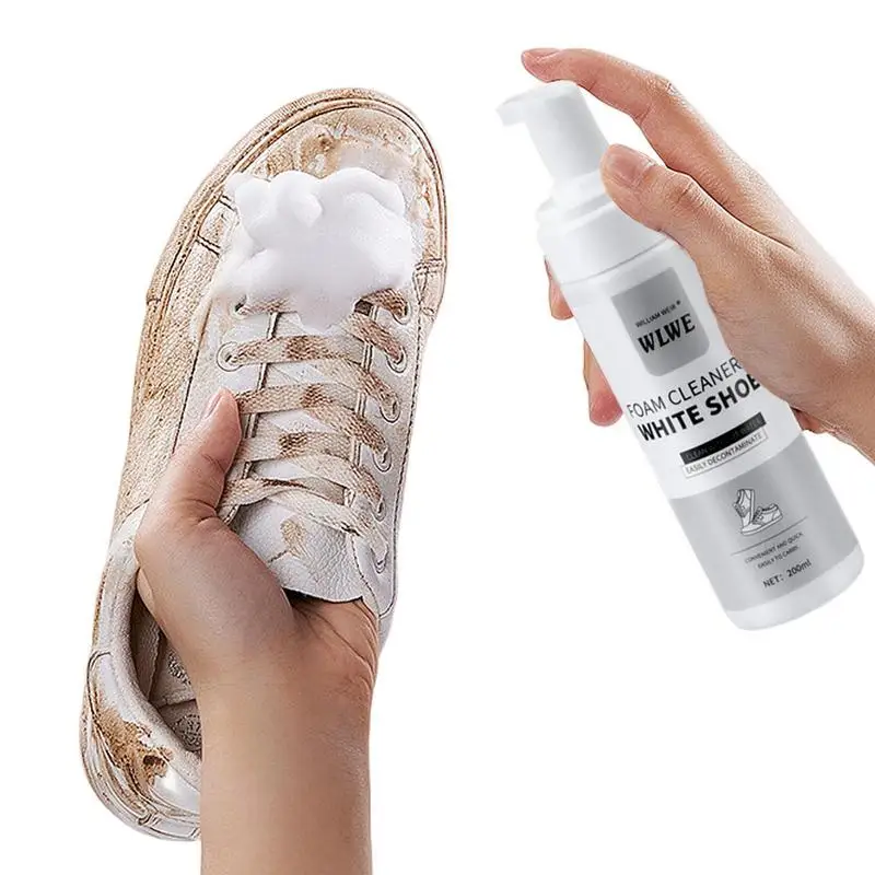 

Shoe Whitener Cleaning Foam for SneakersDirt Remove Yellow Spray For Sneakers Shoe Whitening Cleanser Shoe Cleaning Foam