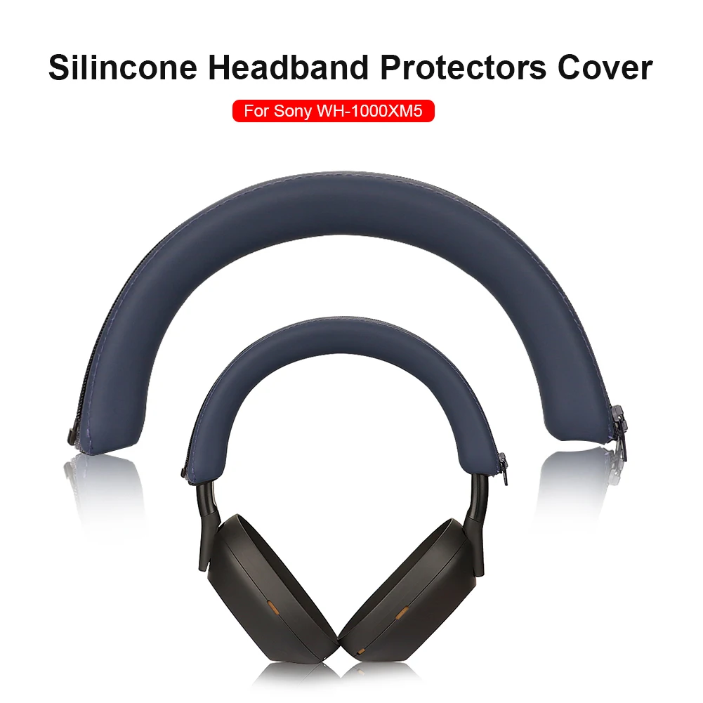 For Sony WH-1000XM5 Headband Protective Cover Headphone Silicone