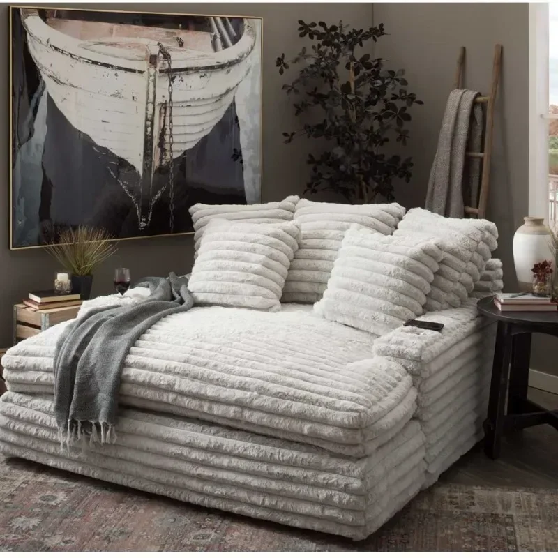 Kawaii New Arrival Living Room Sofas Unique White Luxury Modern Lounge Lazy Sofa Nordic Balcony Divani Da Soggiorno Furniture 5