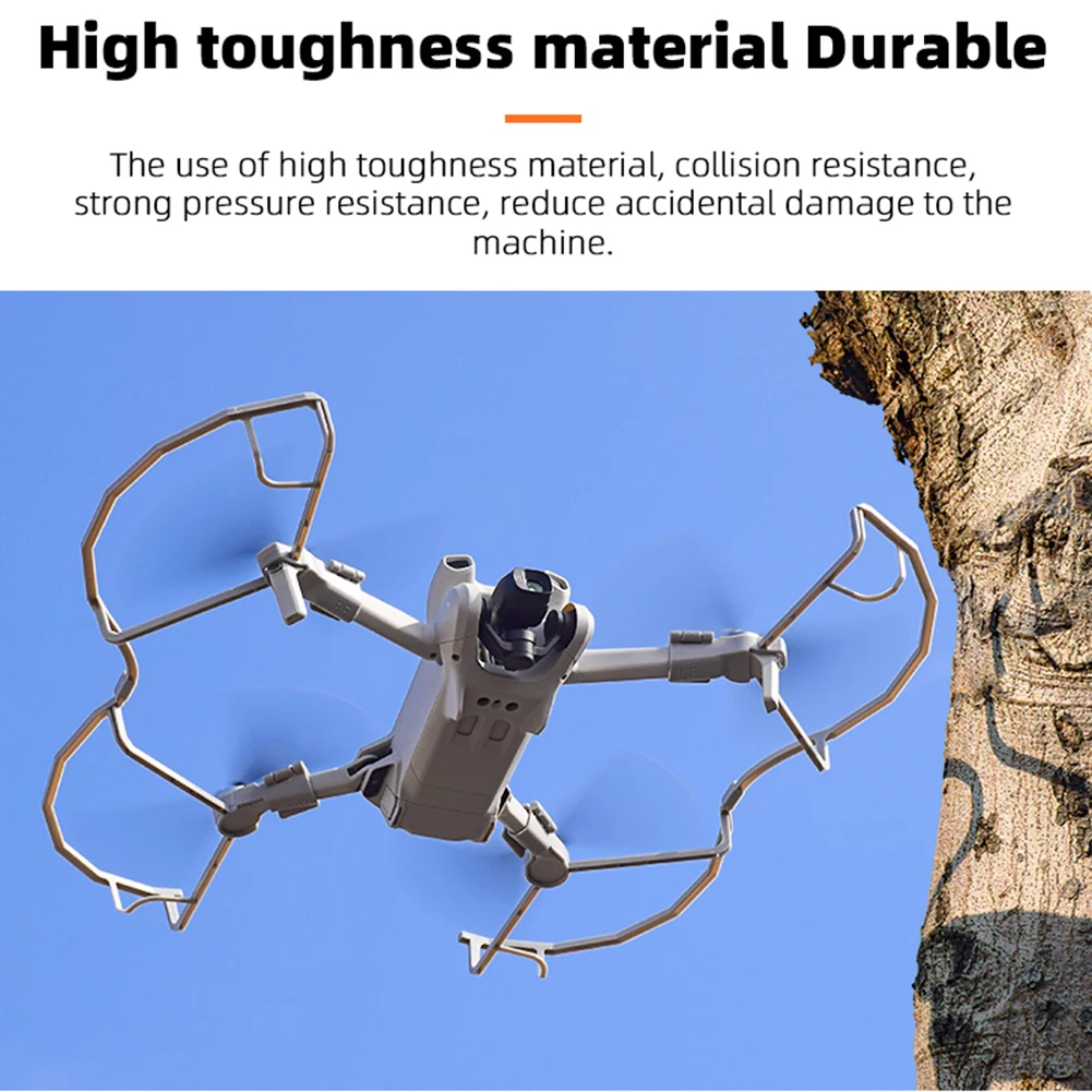 Propeller Guard Protector Cage Lightweight Drone Blade Wing Fan Protective Bumper Cover Anti-collision for DJI Mini 3/Mini 3 Pro