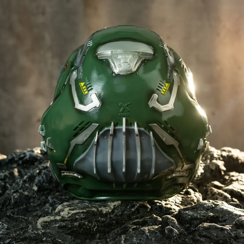 Xcoser ゲーム D O O M 永遠の樹脂ヘルメットレプリカ 1:1 樹脂
