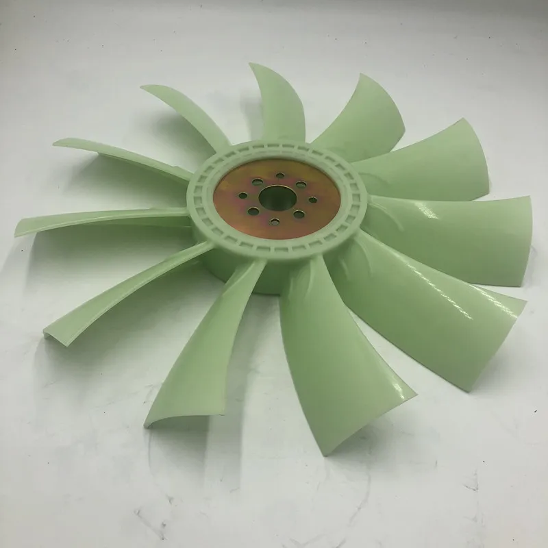 

Excavator Accessories 60/80 Fan Blade Yangma Engine Modified with 10 Blades To Strengthen Strong Wind Blades