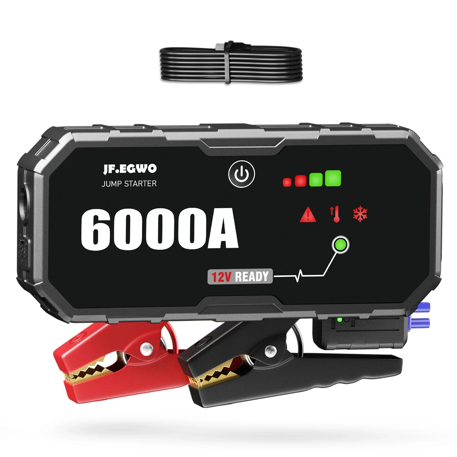 

Mini portable emergency battery jump start 22000mAh 12V car starter power bank