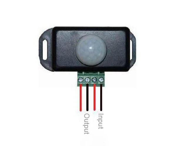 DC 12V-24V 8A Motion Sensor Infrared PIR For LED Lights - Automatic Switch