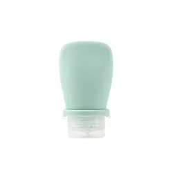 Leakproof Silicone Travel Bottle for Toiletries and Skincare (Dark green)