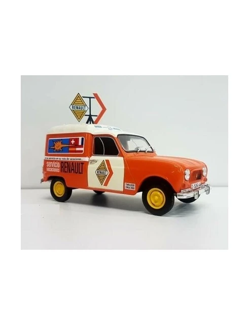 Delivery & Service vehicles Renault 4 van 4L assistance scale 1/24 Salvat  delivery & service vehicle RGA9E804