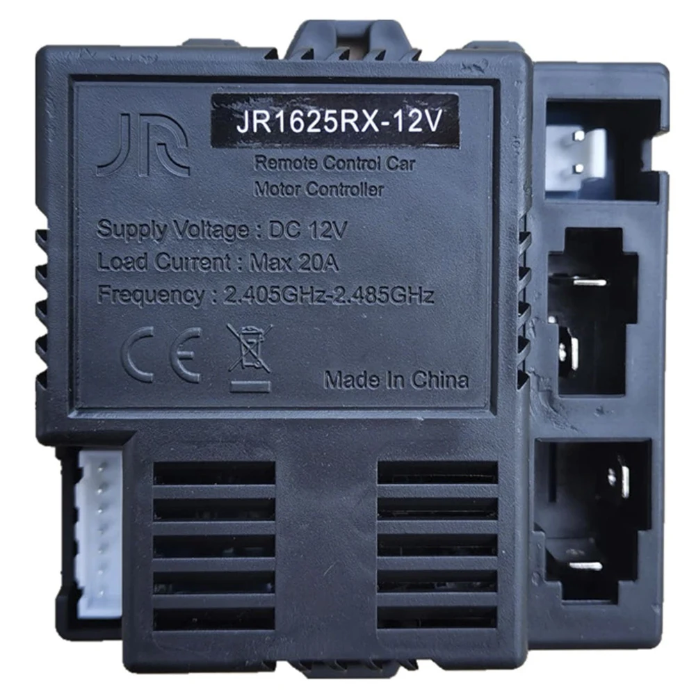 Receptor para Crianças Carro Elétrico Transmissor 2.4g Controle Remoto Casa Motors Acessórios Jr1625rx12v