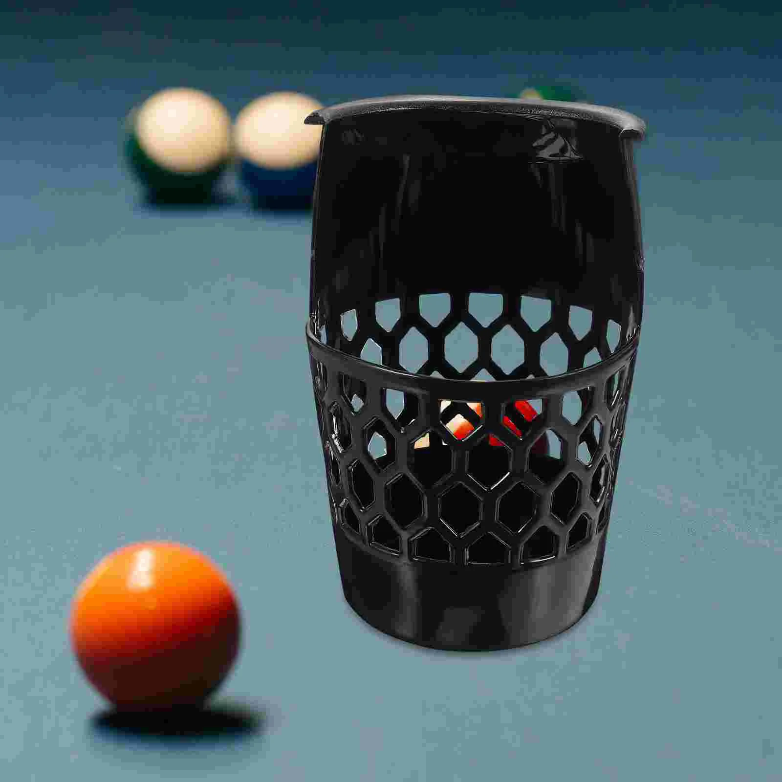 Plastic Billiard Basket Drop Ball Basket Billiard Net Storage Holder Snooker Balls Container Entertainment Accessory