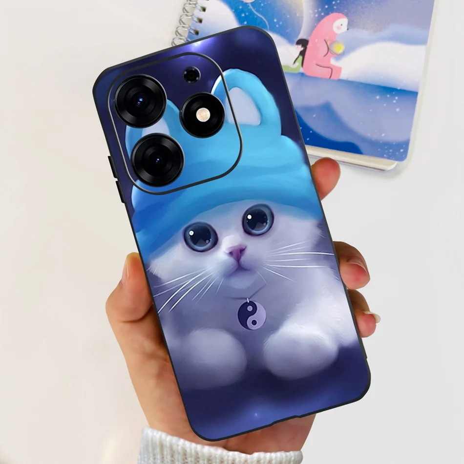 Elegant Fashion Print Soft Silicone TPU Phone Case -