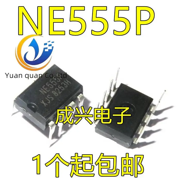 

30pcs original new NE555 NE555P DIP-8 timer time base circuit IC