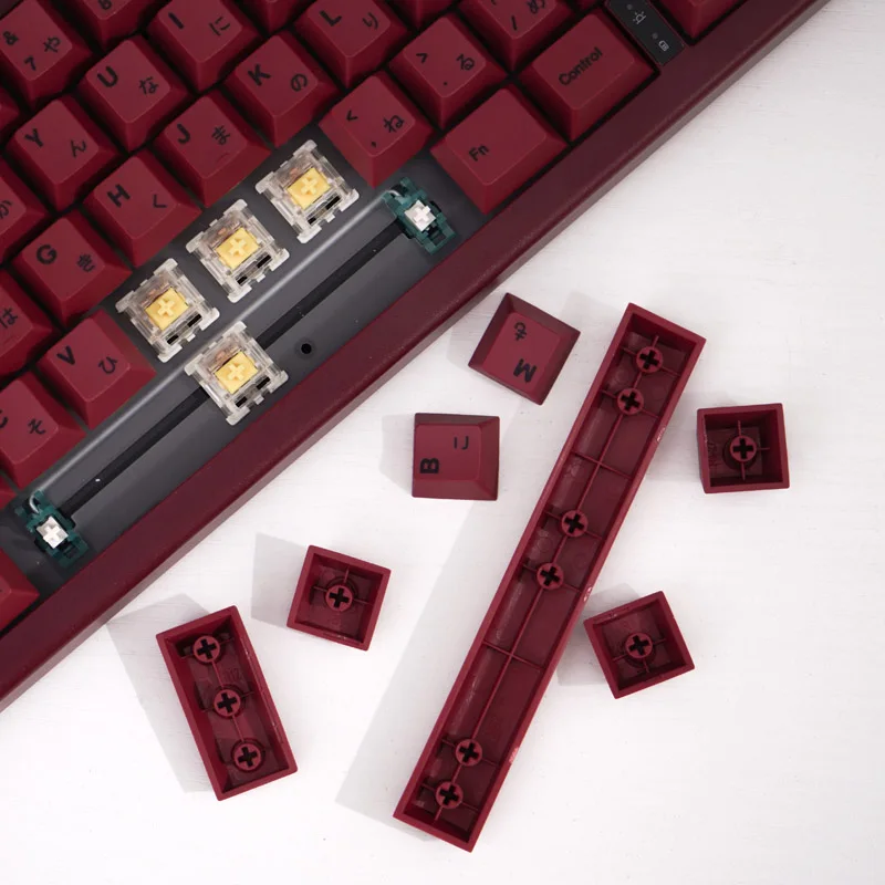 Teclado Mecânico Minimalista, Teclado Mecânico, PBT, Sublimação