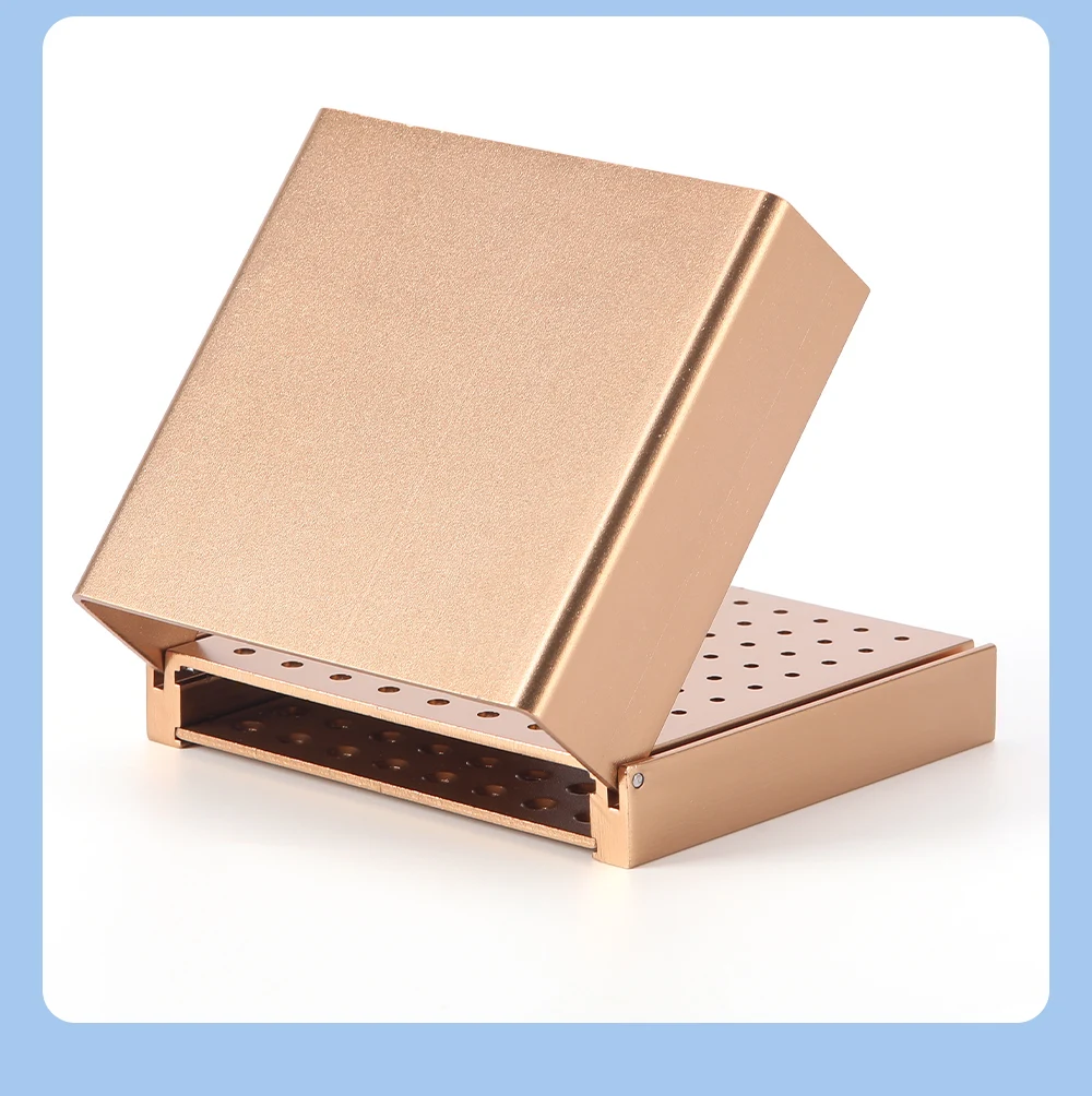86/152 Löcher AZDENT Dentalbohrer-Halter Bohrer-Reinigungsständer Box Etui Autoklavierbar Aluminium Sterilisierbar für FG RA Bohrer Zahnmedizin – Detail 10