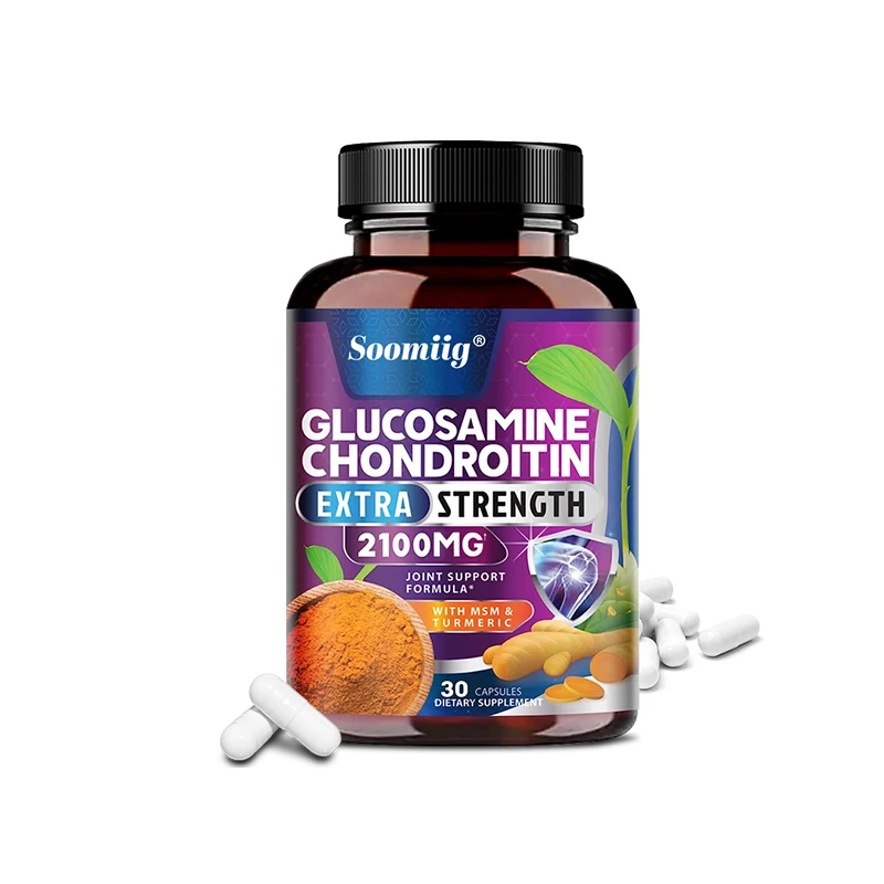 Glucosamine Chondroitin Turmeric MSM - Triple Strength, Helps with Joint Mobility, Joint Support Supplement, Immune Health