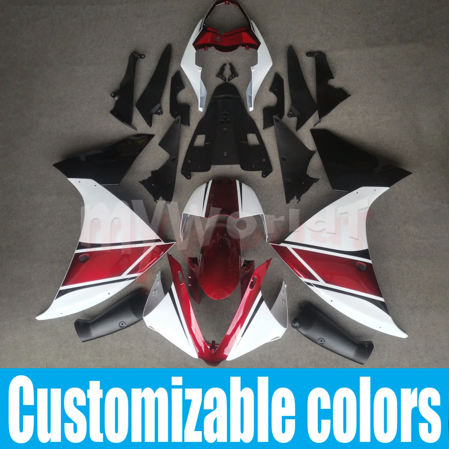 

Fit For YAMAHA YZF R1 - 1000 2012 - 2014 Motorcycle Fairing Kits Bodywork Panel Set YZF1000 YZF-R1 YZRR1 2013 12 13 14