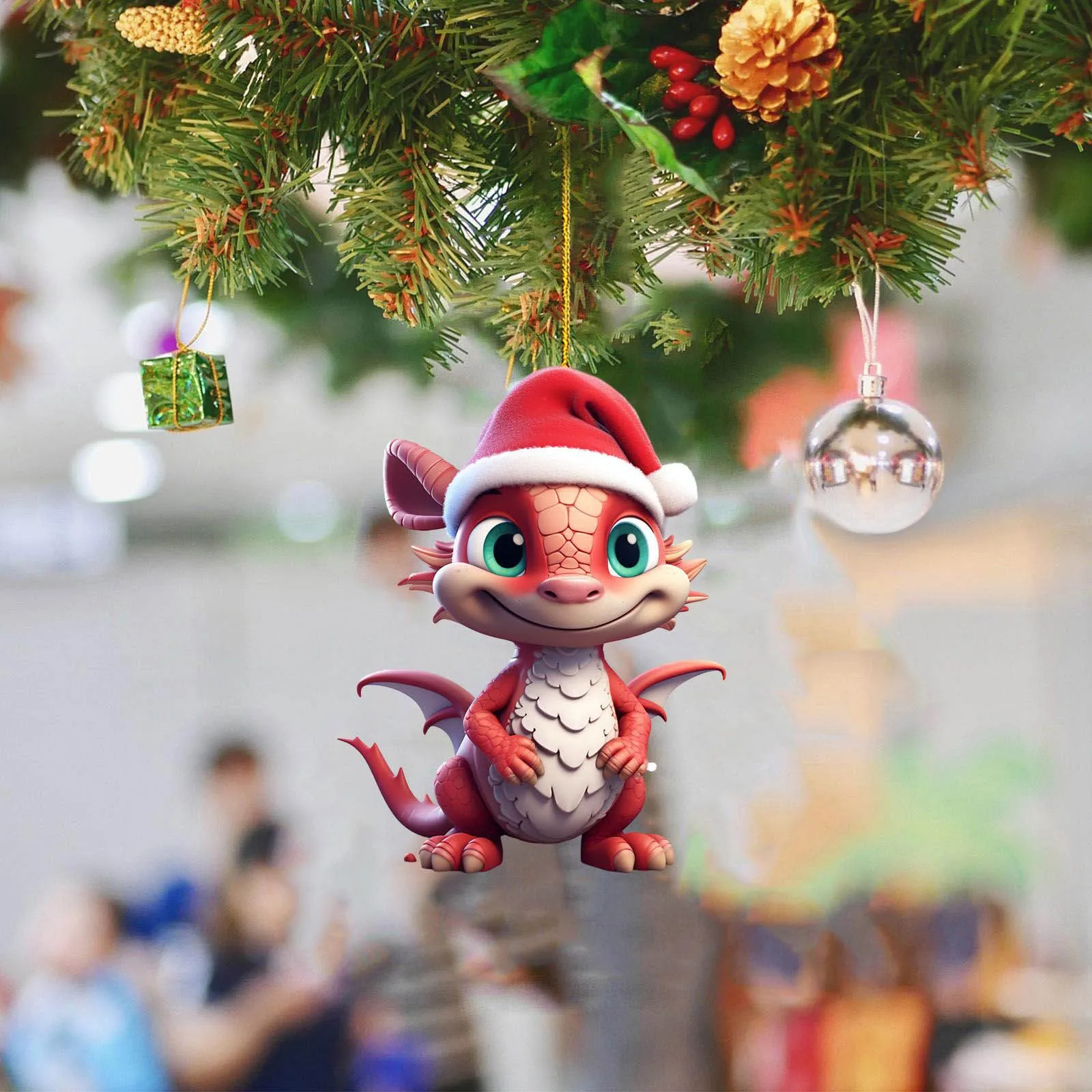 Рисунок 4 - Рождественский дракон