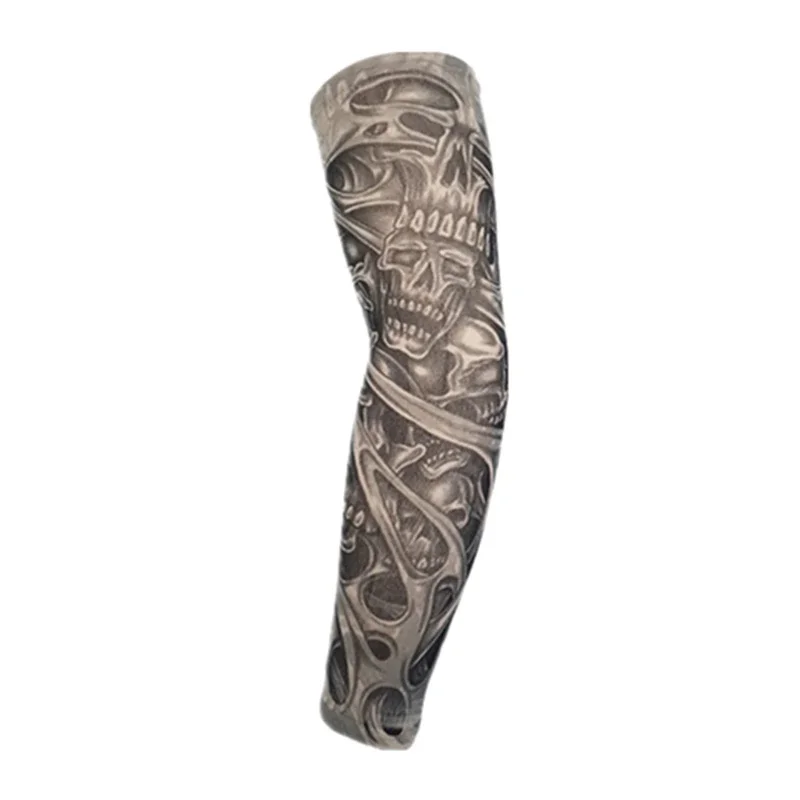 Arm Warmer Unisex Quick Drying UV Protection Outdoor Temporary Fake Running Arm Sleeve Skin Protective Nylon Sleeves Stockings cooling arm sleeves,sun protection arm sleeves,arm sleeves