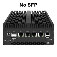 Topton Fanless Mini PC 4*/2*10G SFP+ Intel i7 13620H 8505 Firewall 4xi226-V 2.5G 2*DDR5 NVMe Industrial Computer Server Proxmox 2