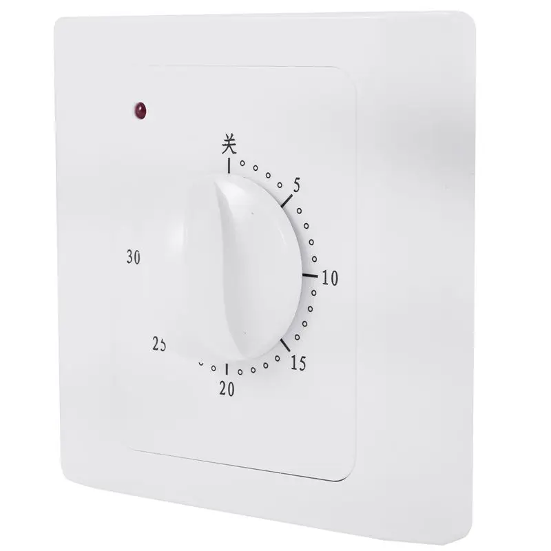 Ac 220V 10A 30Min Countdown Timer Switch Electric Digital Time Plug Control Switch Timer Socket Knob Style Mechanical