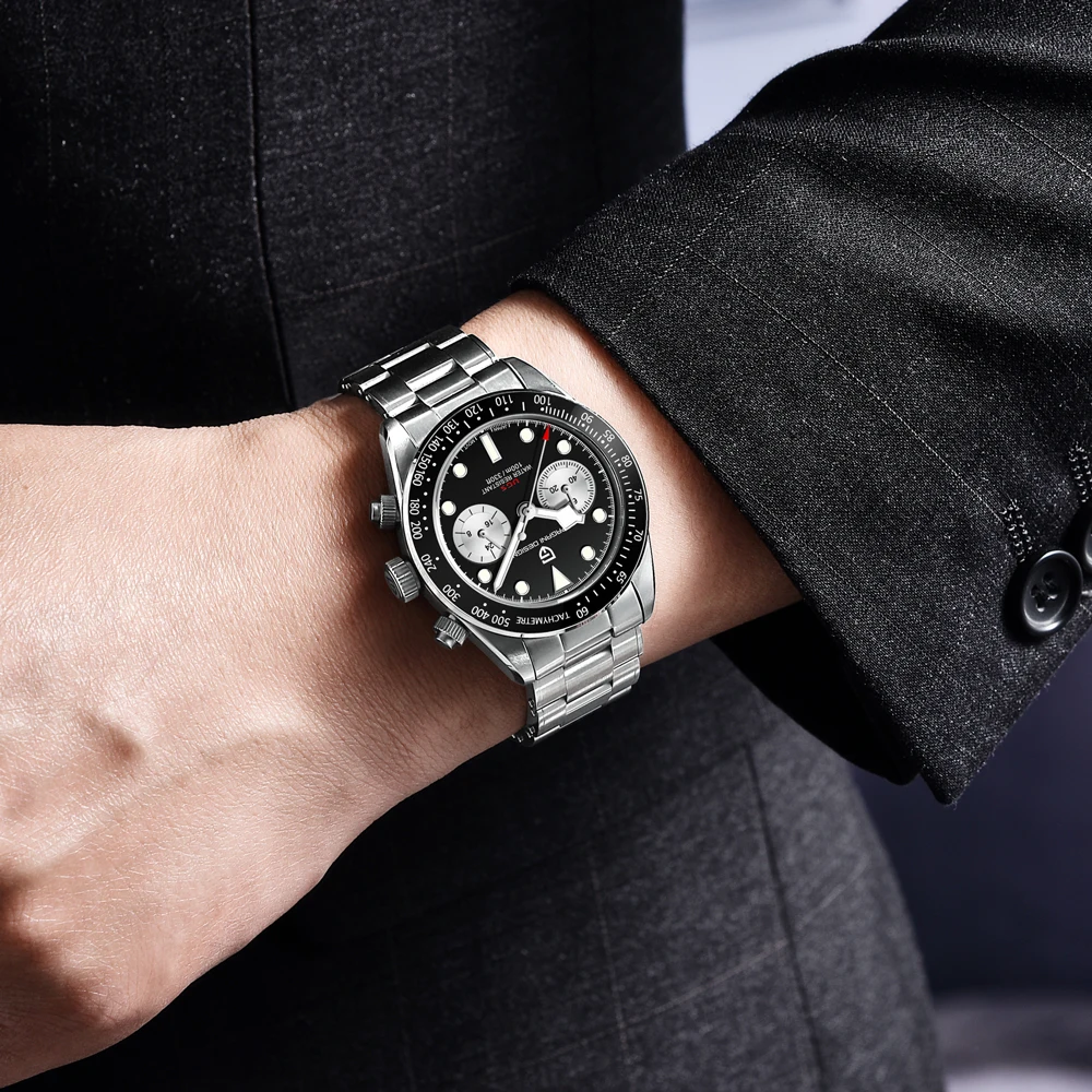 PAGANI DESIGN 2025 New Men's Watches Panda Quartz Watch For
